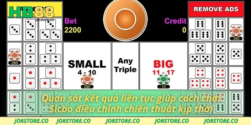 Cách Chơi Sicbo - Bí Quyết Nắm Vững Luật Và Chiến Thuật Quan sát kết quả liên tục giúp cách chơi Sicbo điều chỉnh chiến thuật kịp thời